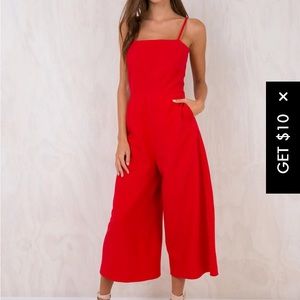 Red Jumpsuit